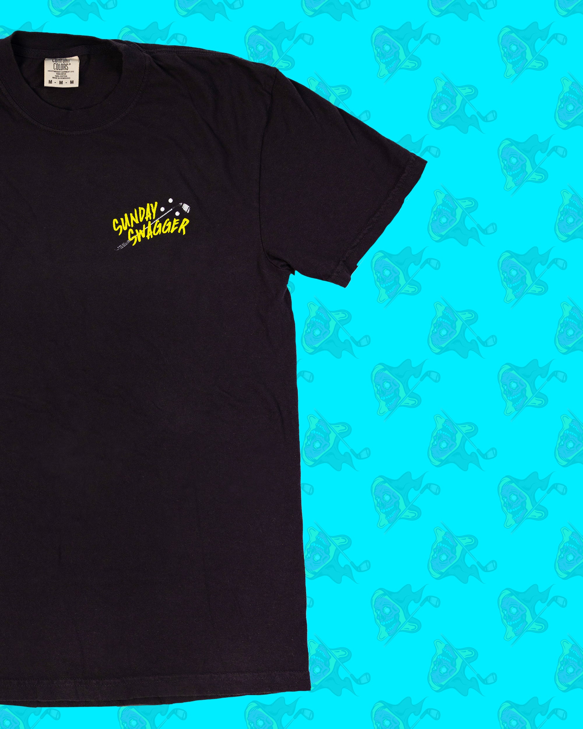 Sunday Swagger Golf or Die graphic T-shirt