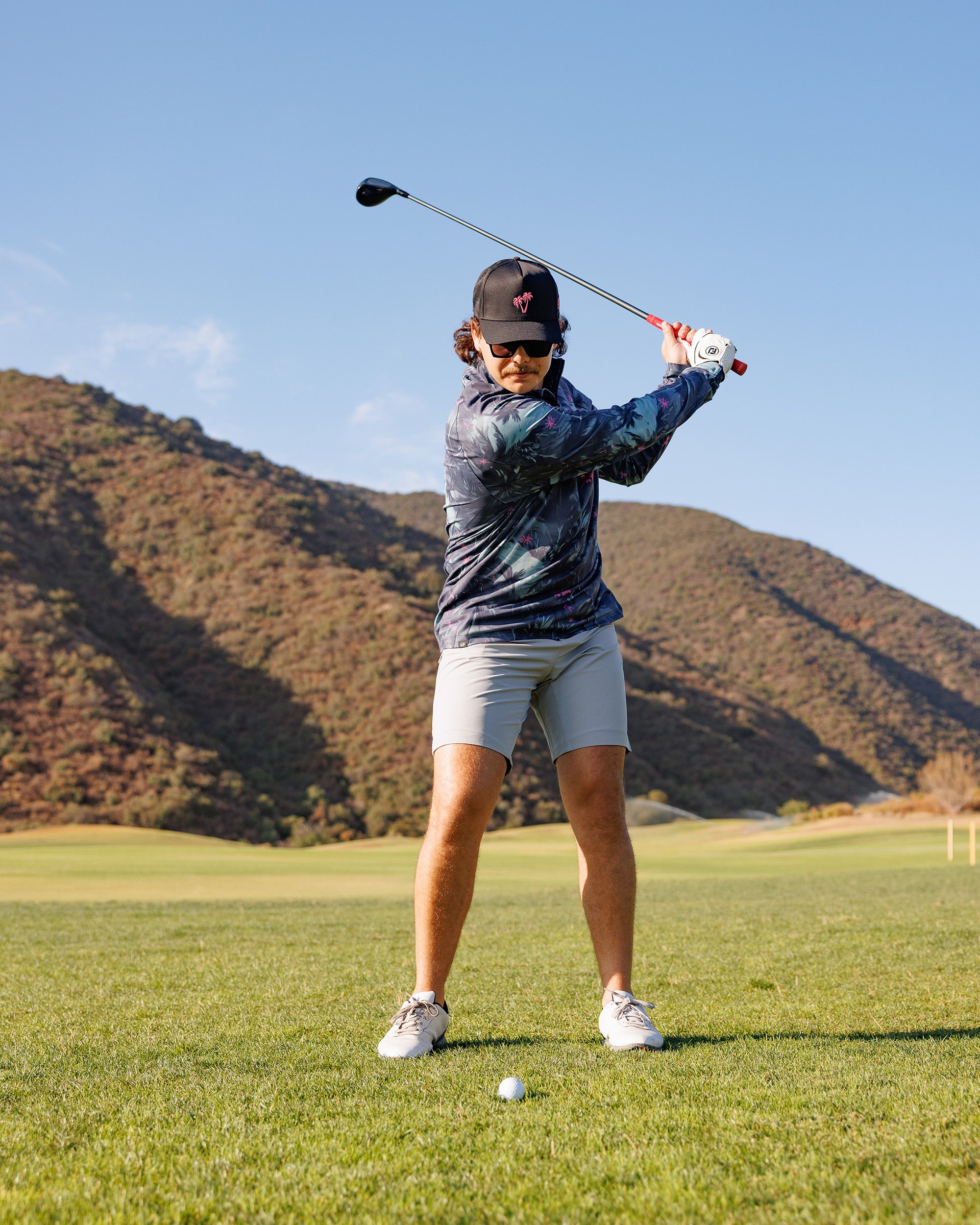 Men's Performance Q-Zip - Monsoon