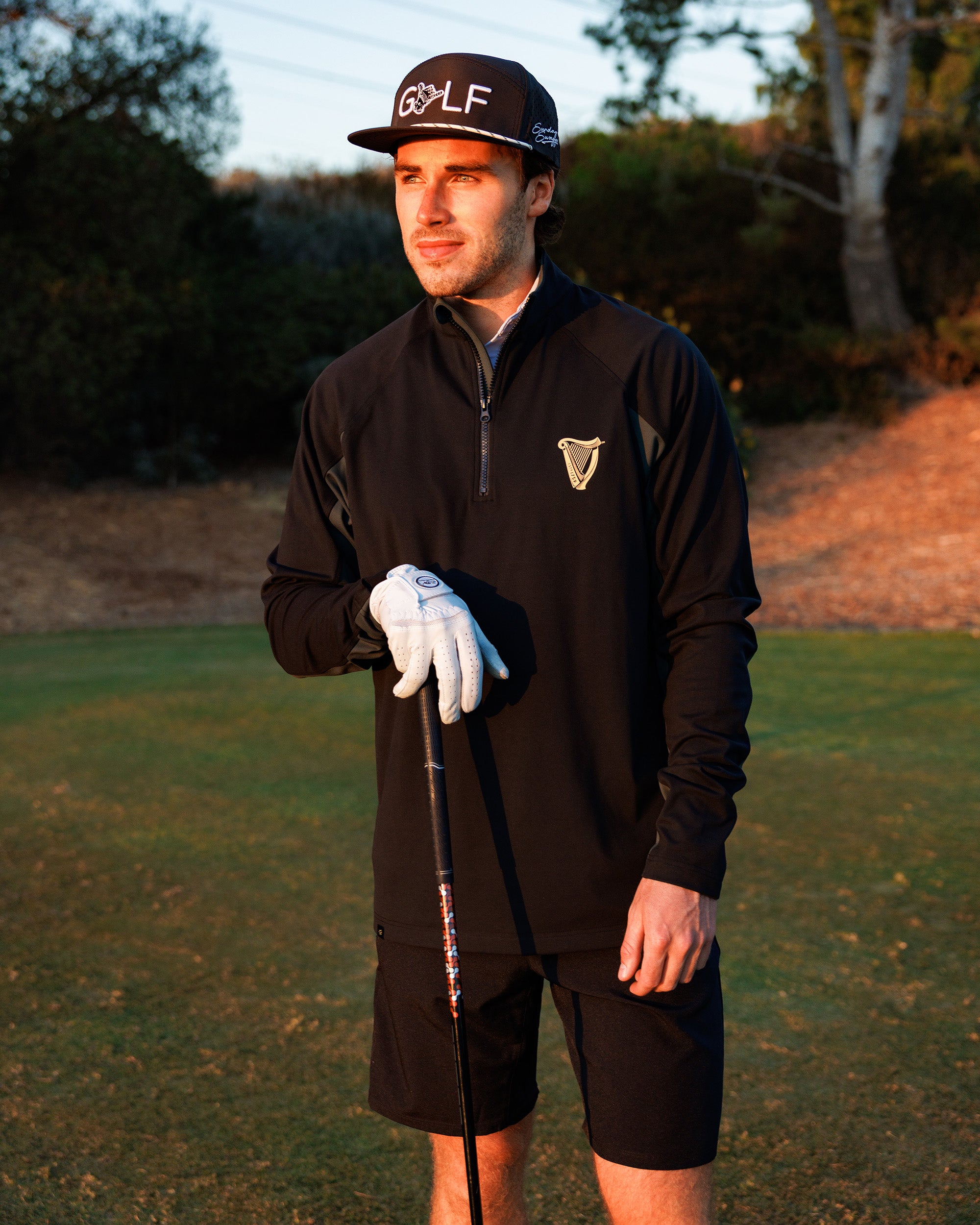Golden Harp | Guinness® Men's Performance Q-Zip