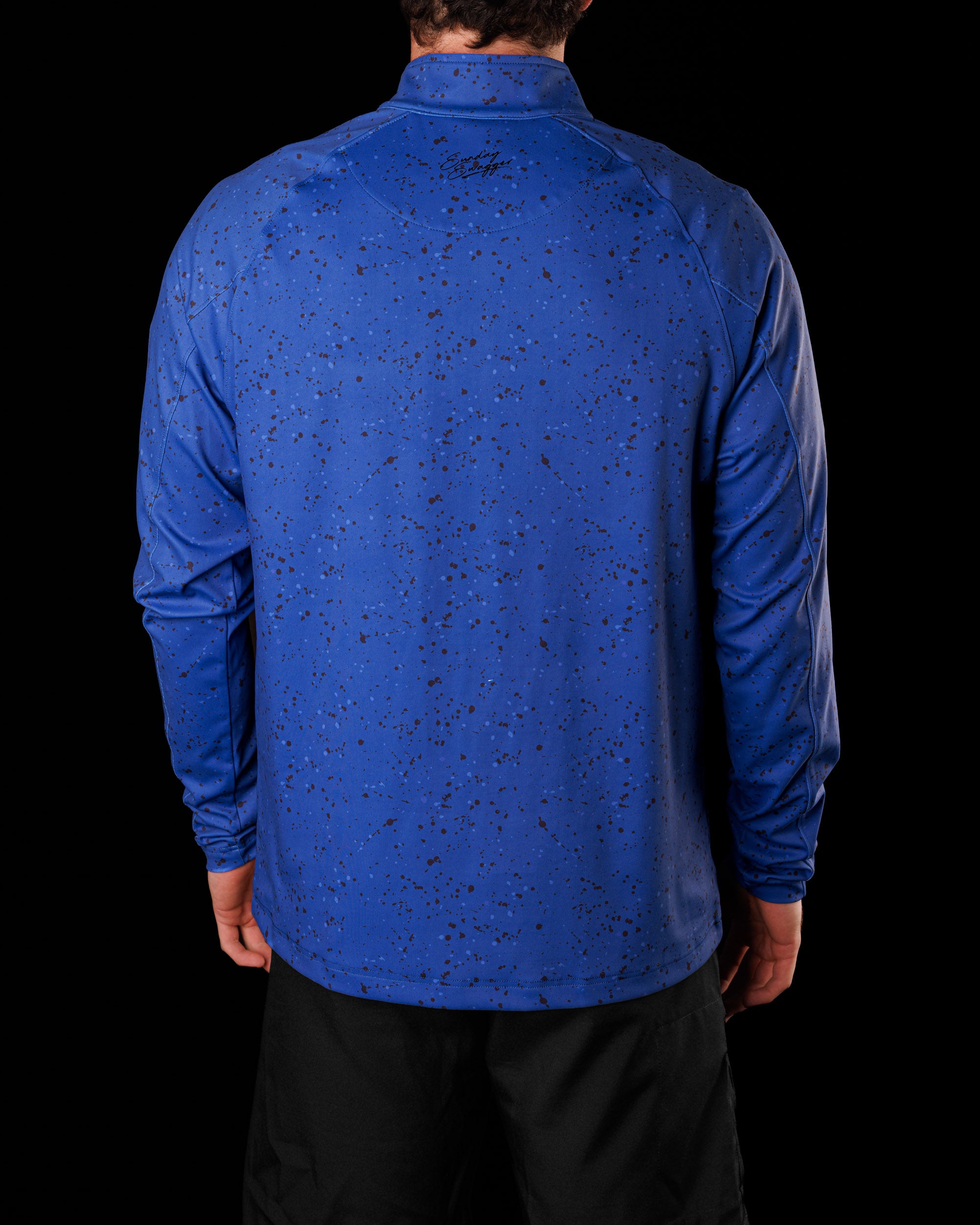 Men's Performance Q-Zip - Deep Sea