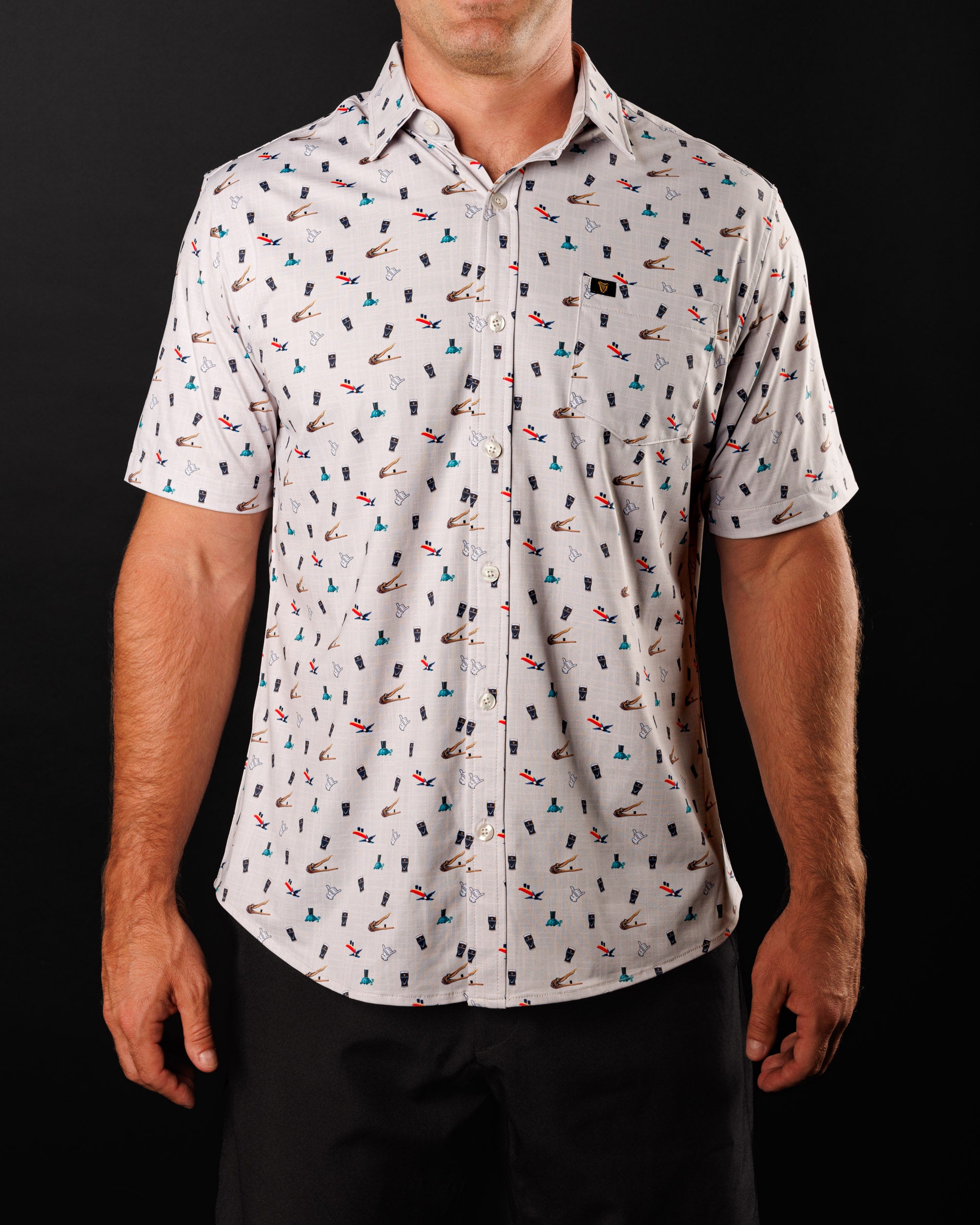 Gilroy's Greatest | Guinness® Button Up 2.0