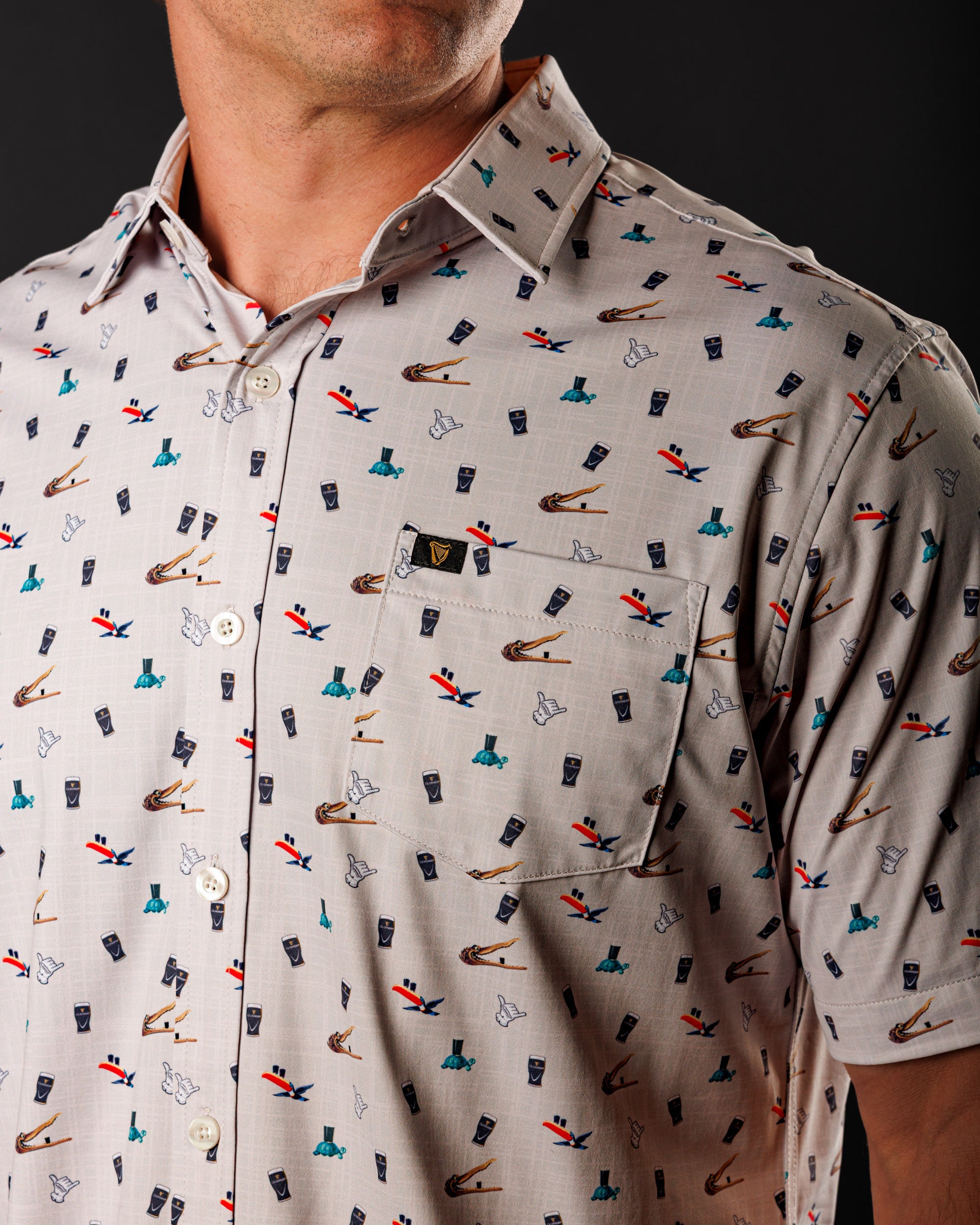 Gilroy's Greatest | Guinness® Button Up 2.0