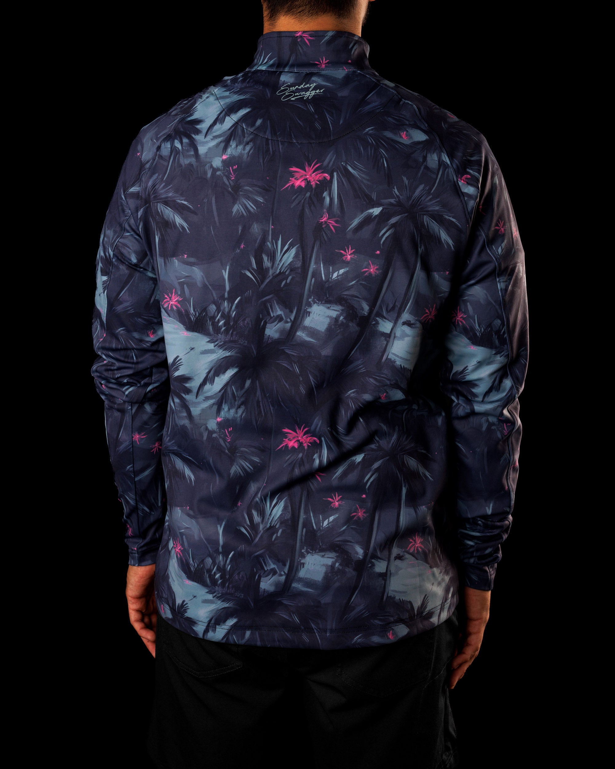 Men's Performance Q-Zip - Monsoon