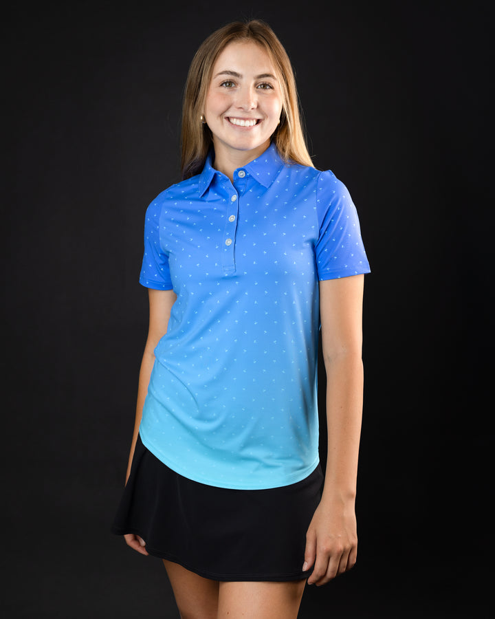 Sunglasses crazy golf shirt | Sunday Swagger mens golf polo