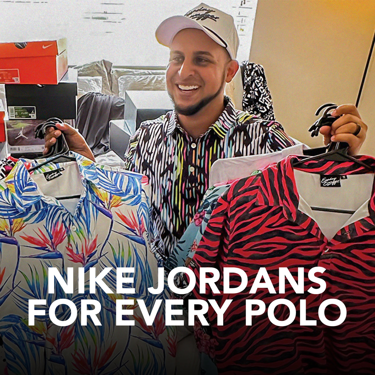 Bundle of Nike, Jordan, Adidas, and Polo shoes Jordan 1 Retro High OG SP Fragment x Union LA Varsity Red  main image 4