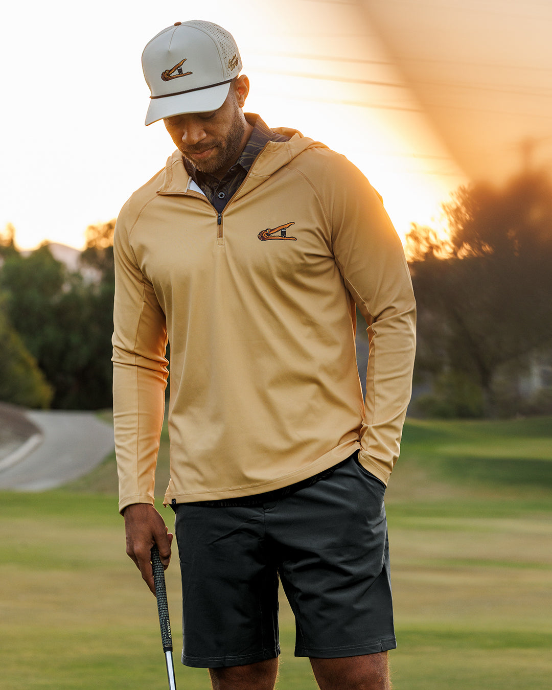 In Awhile, Crocodile | Guinness® Mens Performance Hoodie