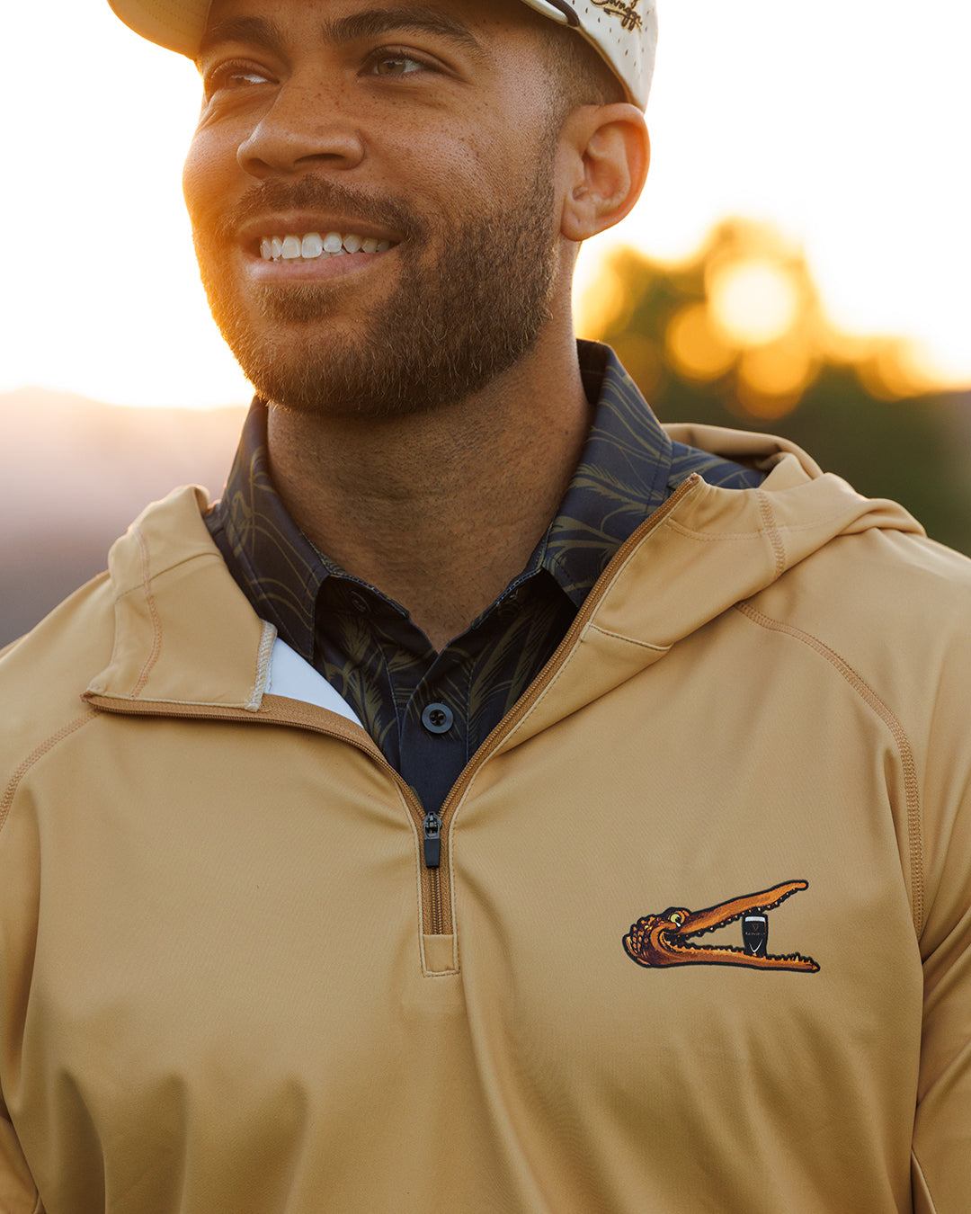 In Awhile, Crocodile | Guinness® Mens Performance Hoodie