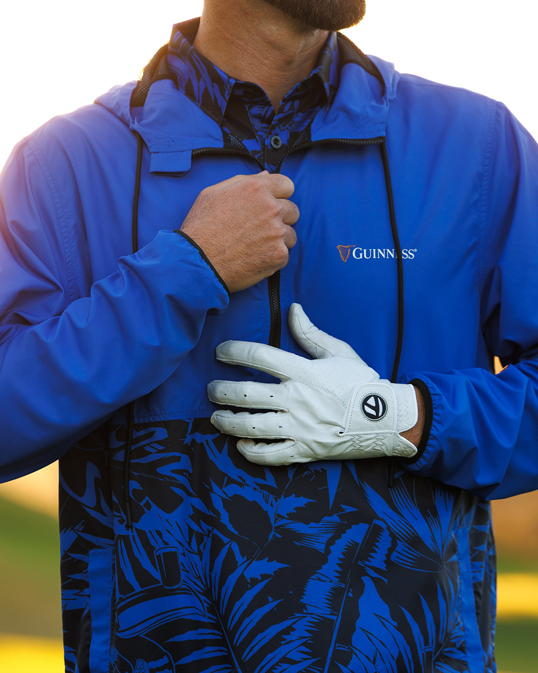 Midnight Bloom Jacket | Guinness® Men's Q-Zip Jacket