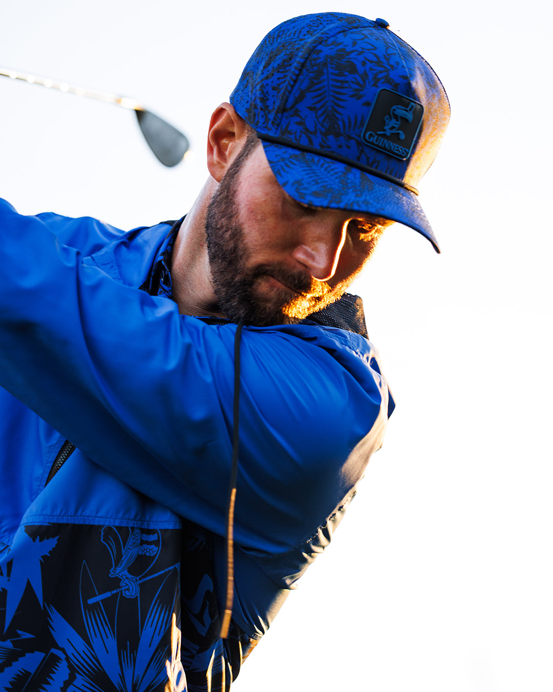 Midnight Bloom Jacket | Guinness® Men's Q-Zip Jacket