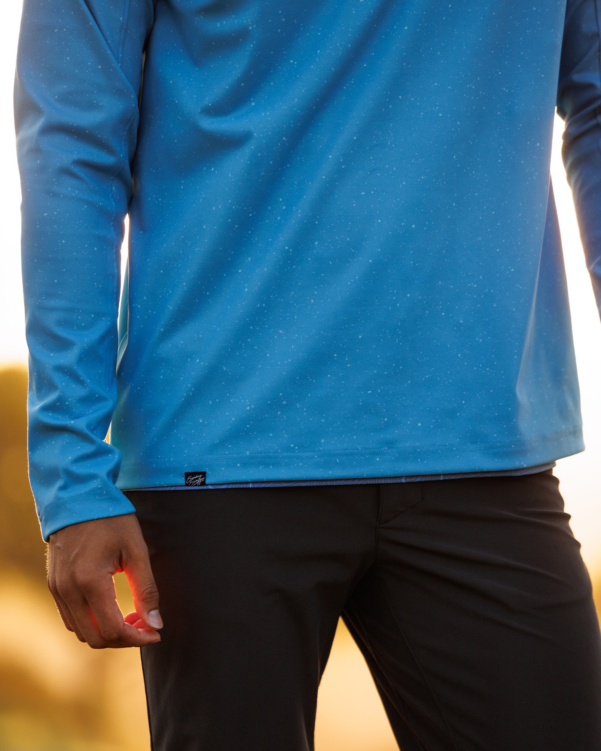 Men's Performance Q-Zip - Coastal