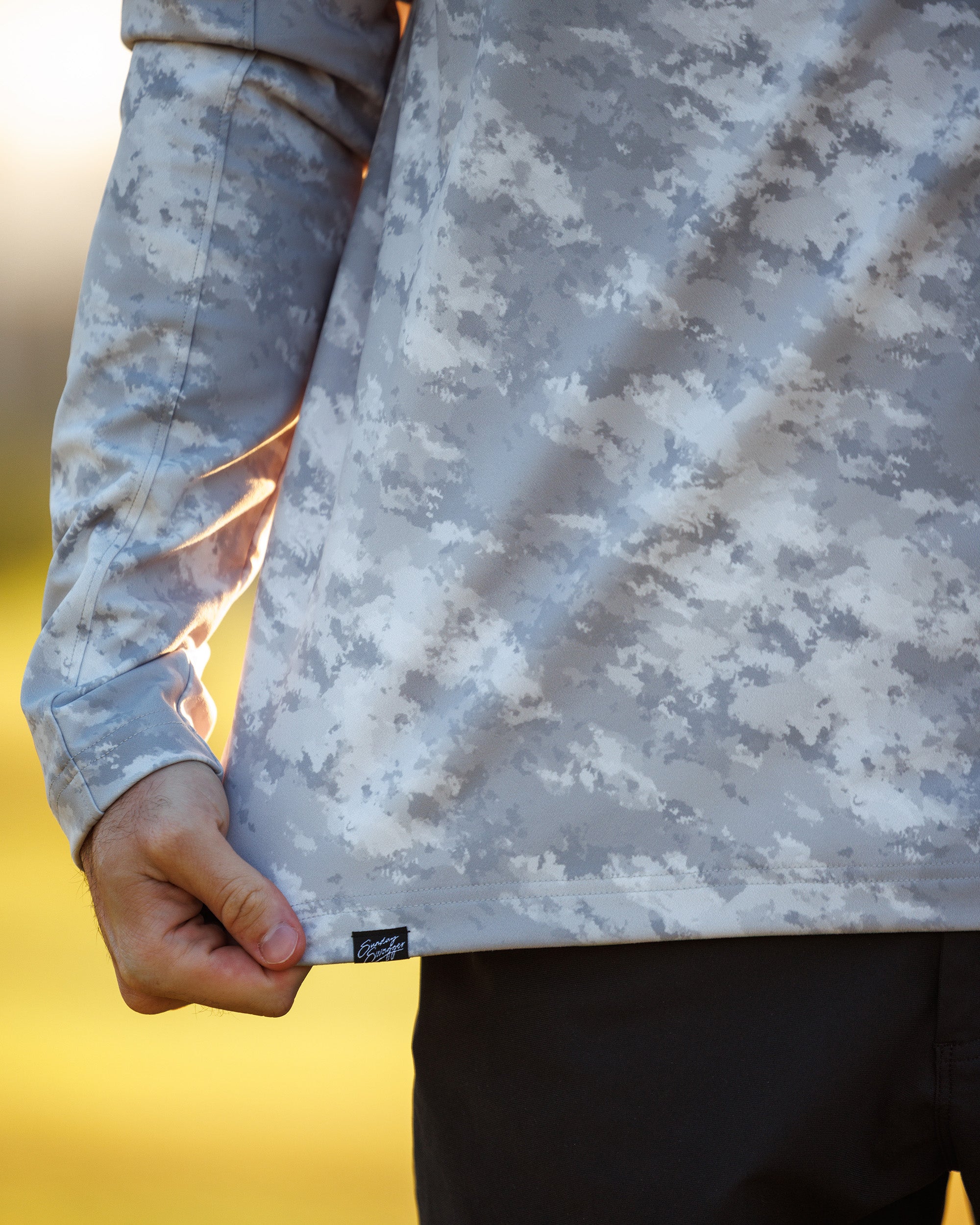 Men's Performance Q-Zip - Cloud Cover