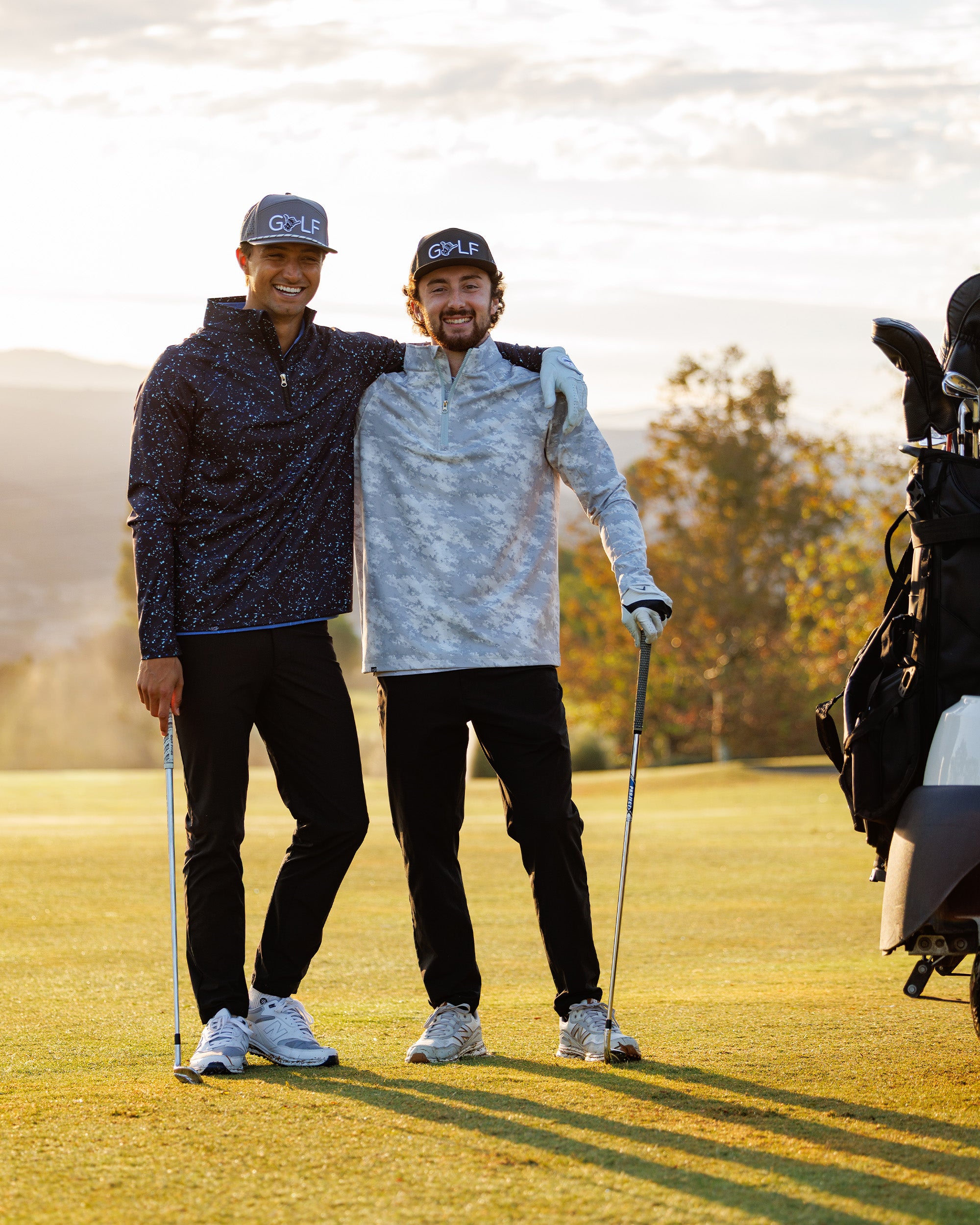 Men's Performance Q-Zip - Meteor