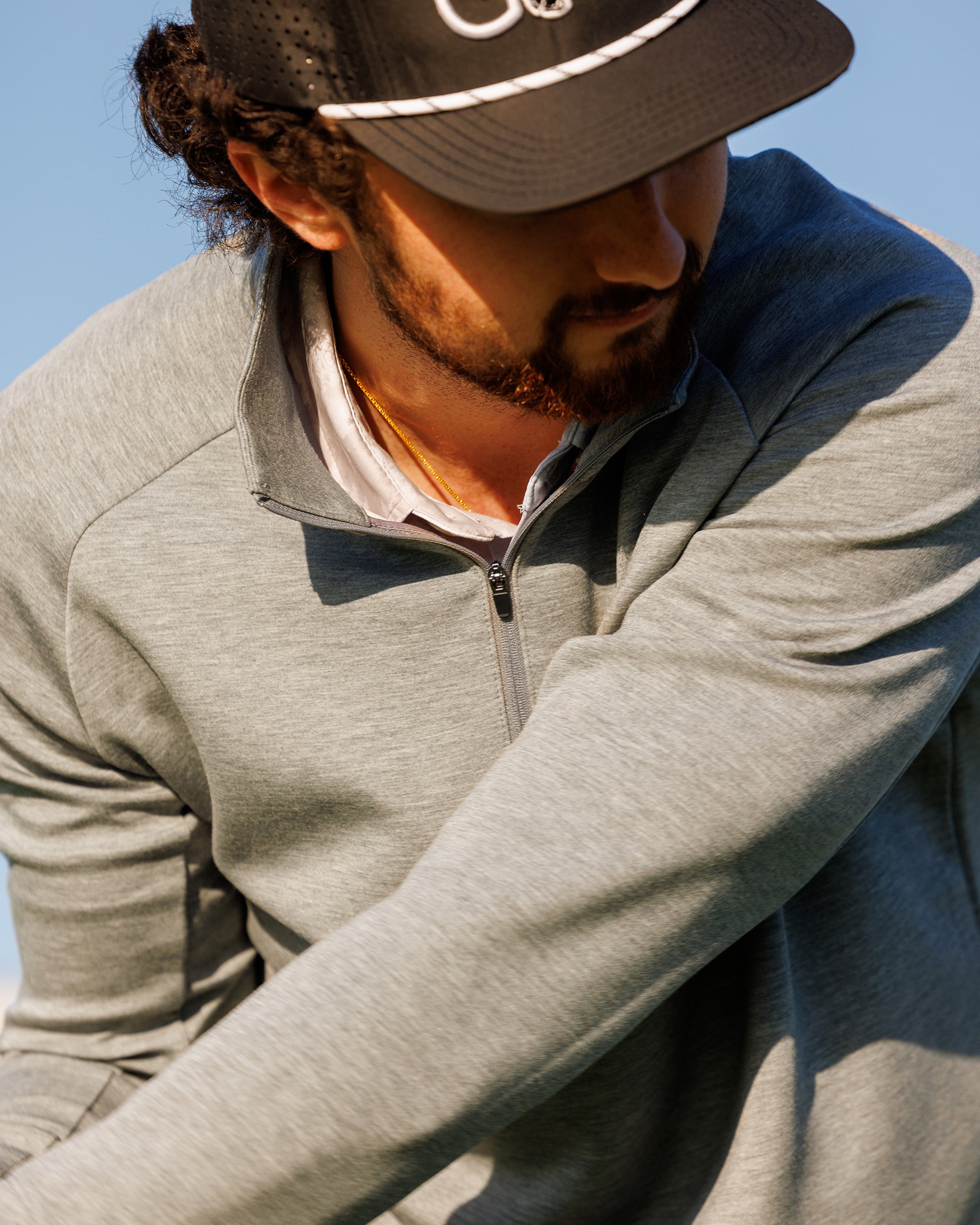 Men's Ultra Q-Zip - Titanium