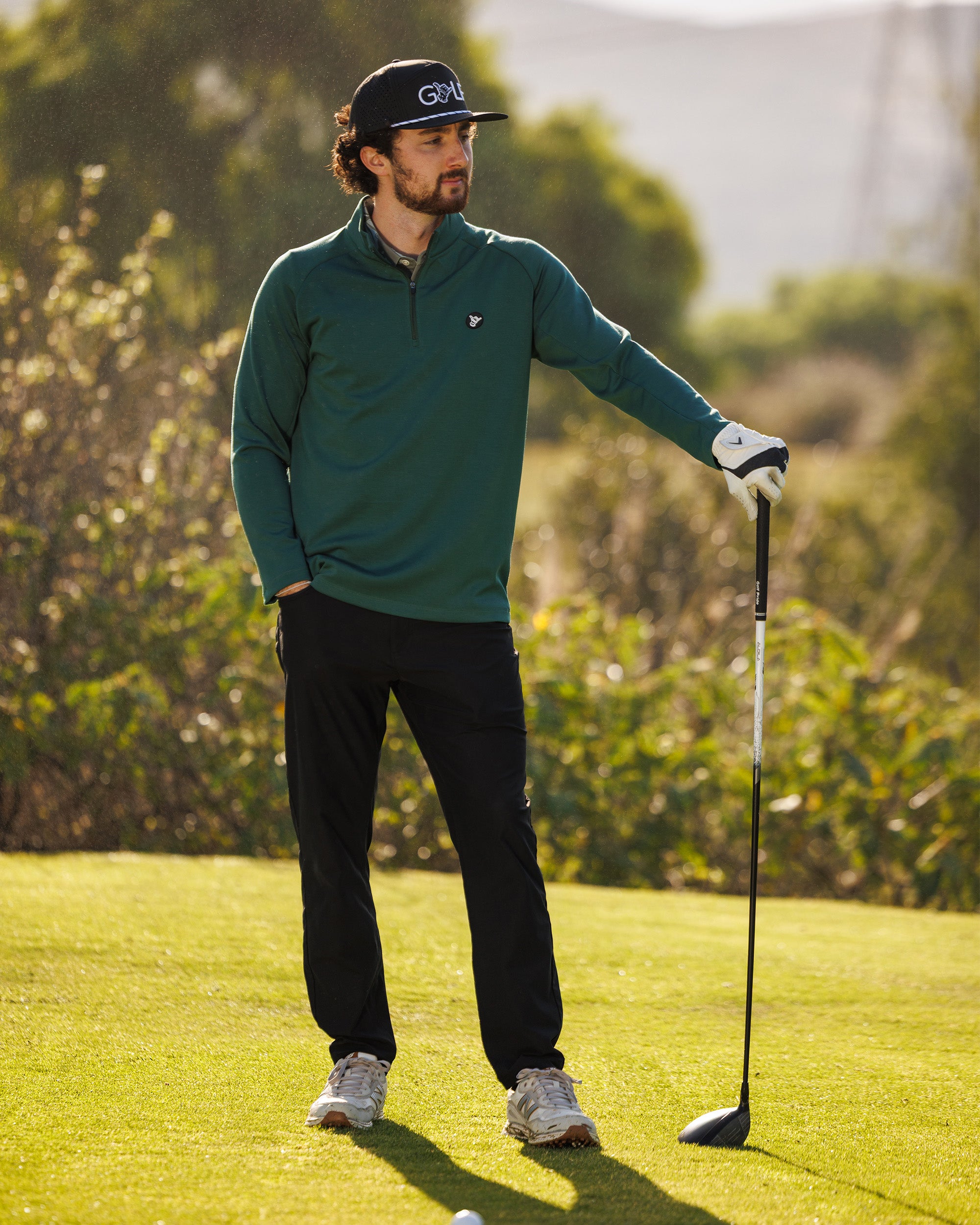 Men's Ultra Q-Zip - Forest