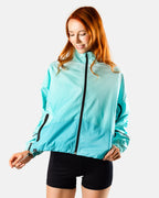Glacier blue gradient women's jacket | Sunday Swagger