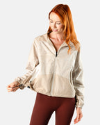Latte Cream Women's zip Jacket | Sunday Swagger