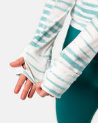 Switchback women's golf cropped Q-zip jacket | Sunday Swagger