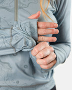 Trailblazer women's golf cropped Qzip | Sunday Swagger