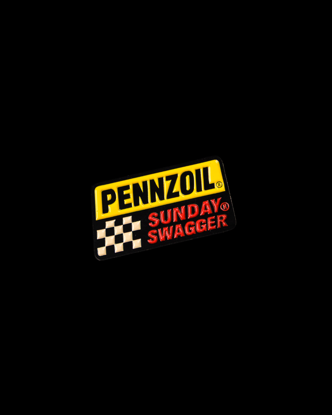 Pennzoil® Ball Marker - Checkered Flag