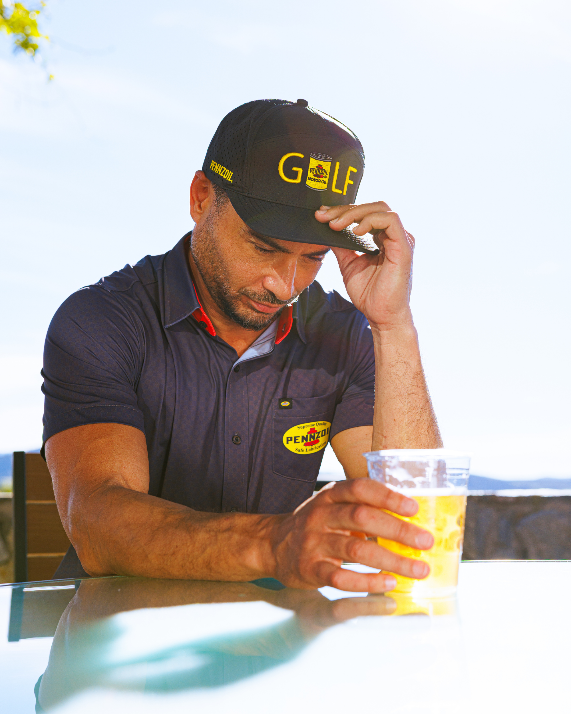 Pennzoil® Flat Bill Hat - Golf