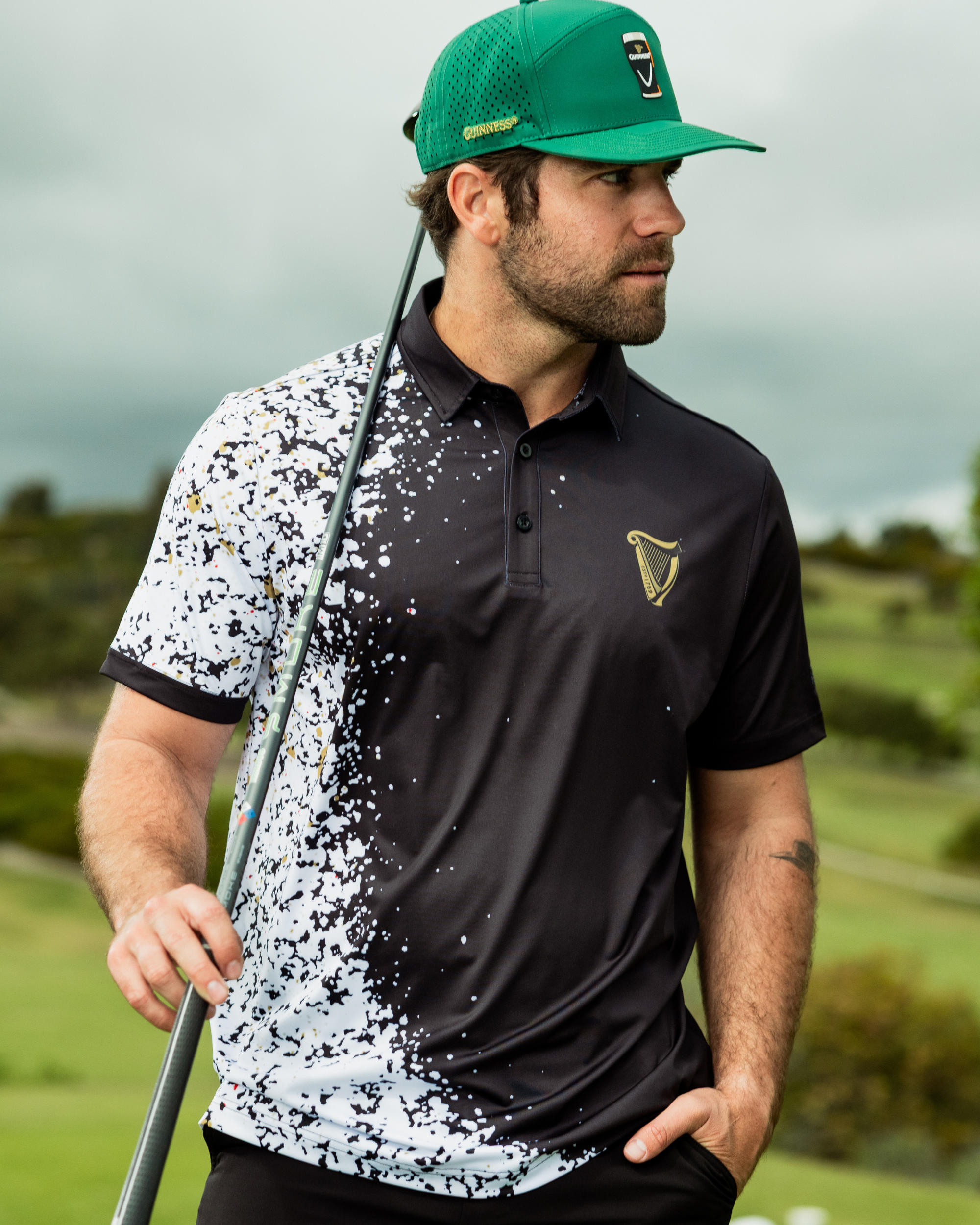 Never Settle | Guinness® x Sunday Swagger Golf Polo Never Settle | Guinness® x Sunday Swagger Golf Polo