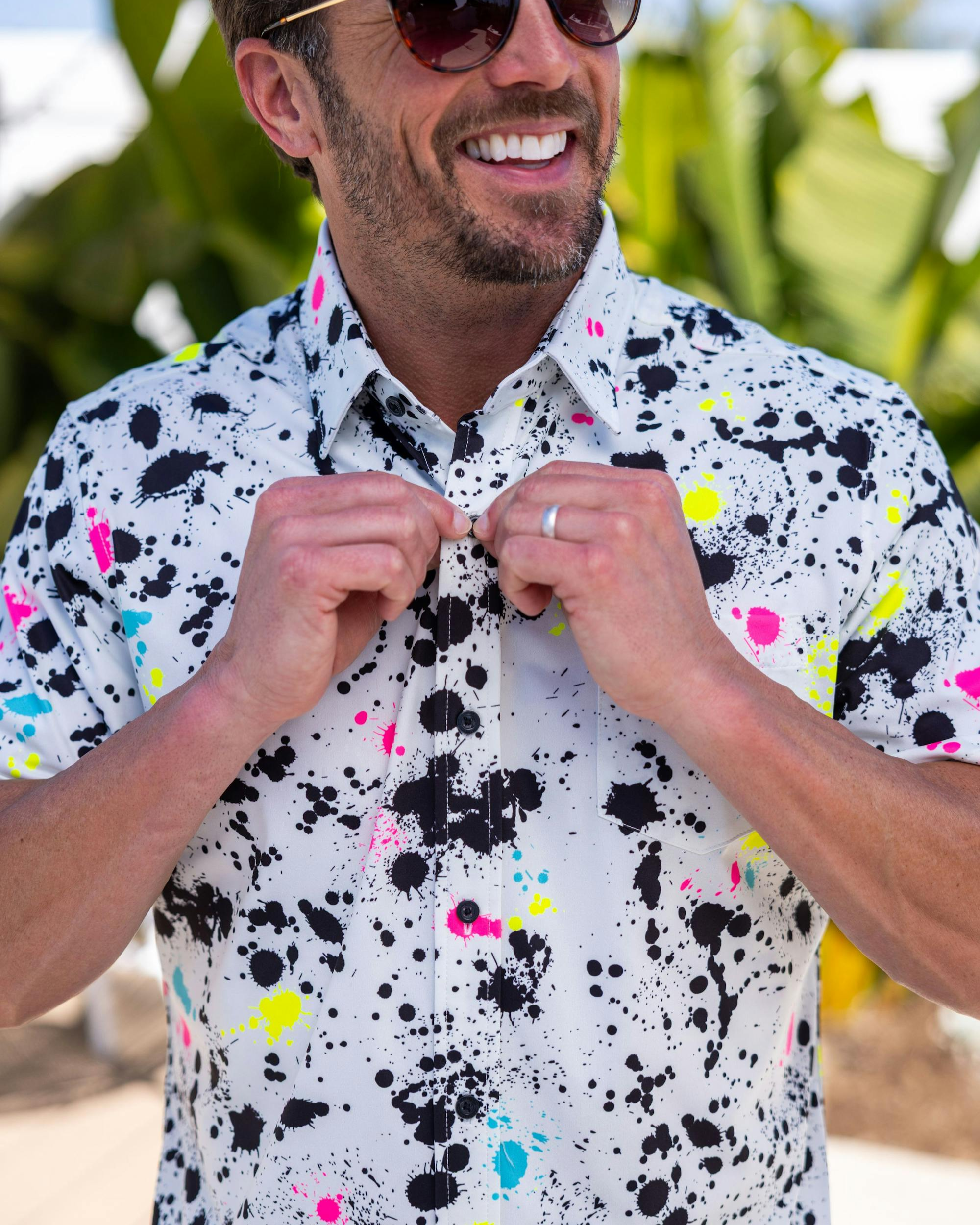 Splatter Button Up 2.0