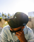 Palm Snapback - Black