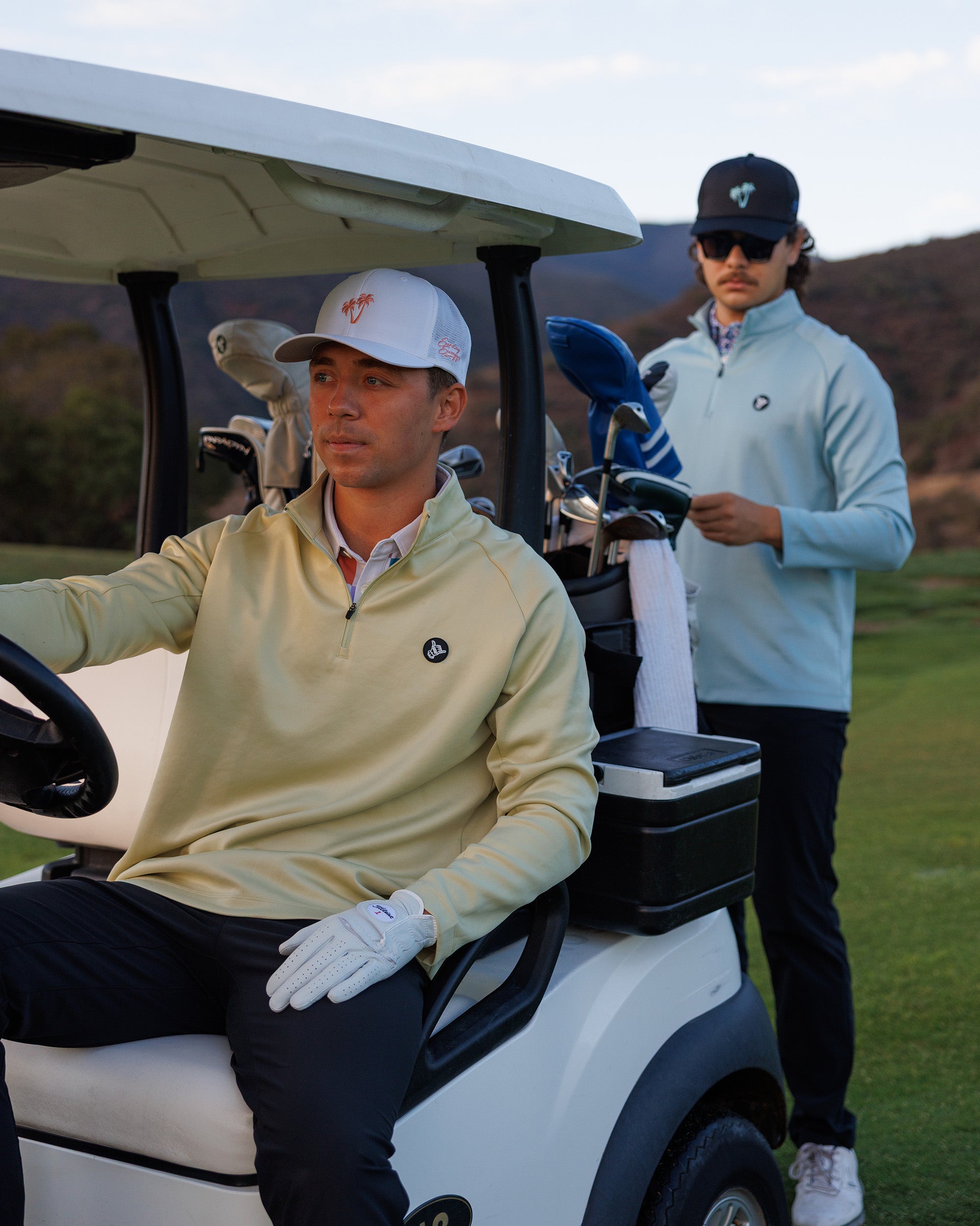 Men's Ultra Q-Zip - Pistachio