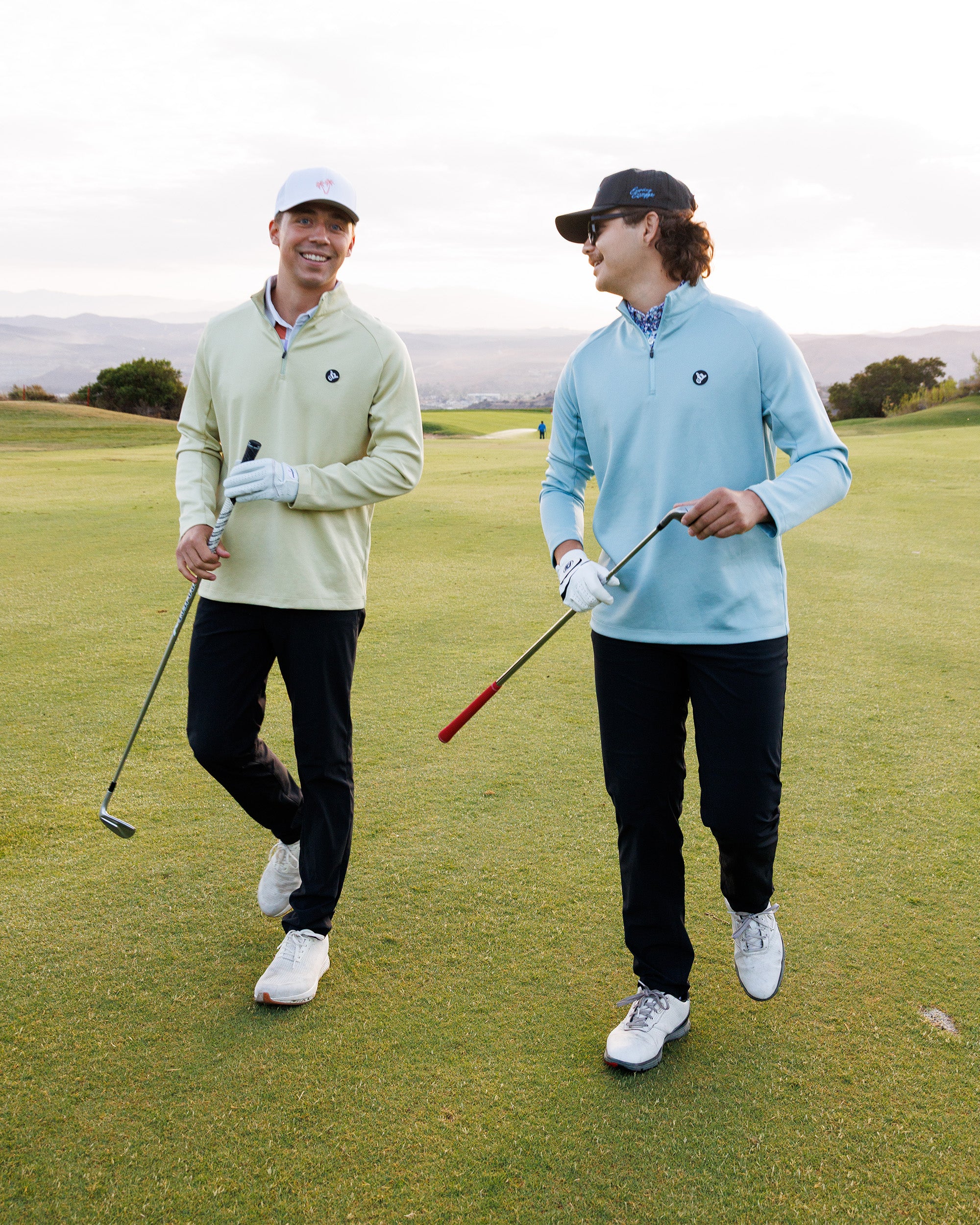 Men's Ultra Q-Zip - Pistachio