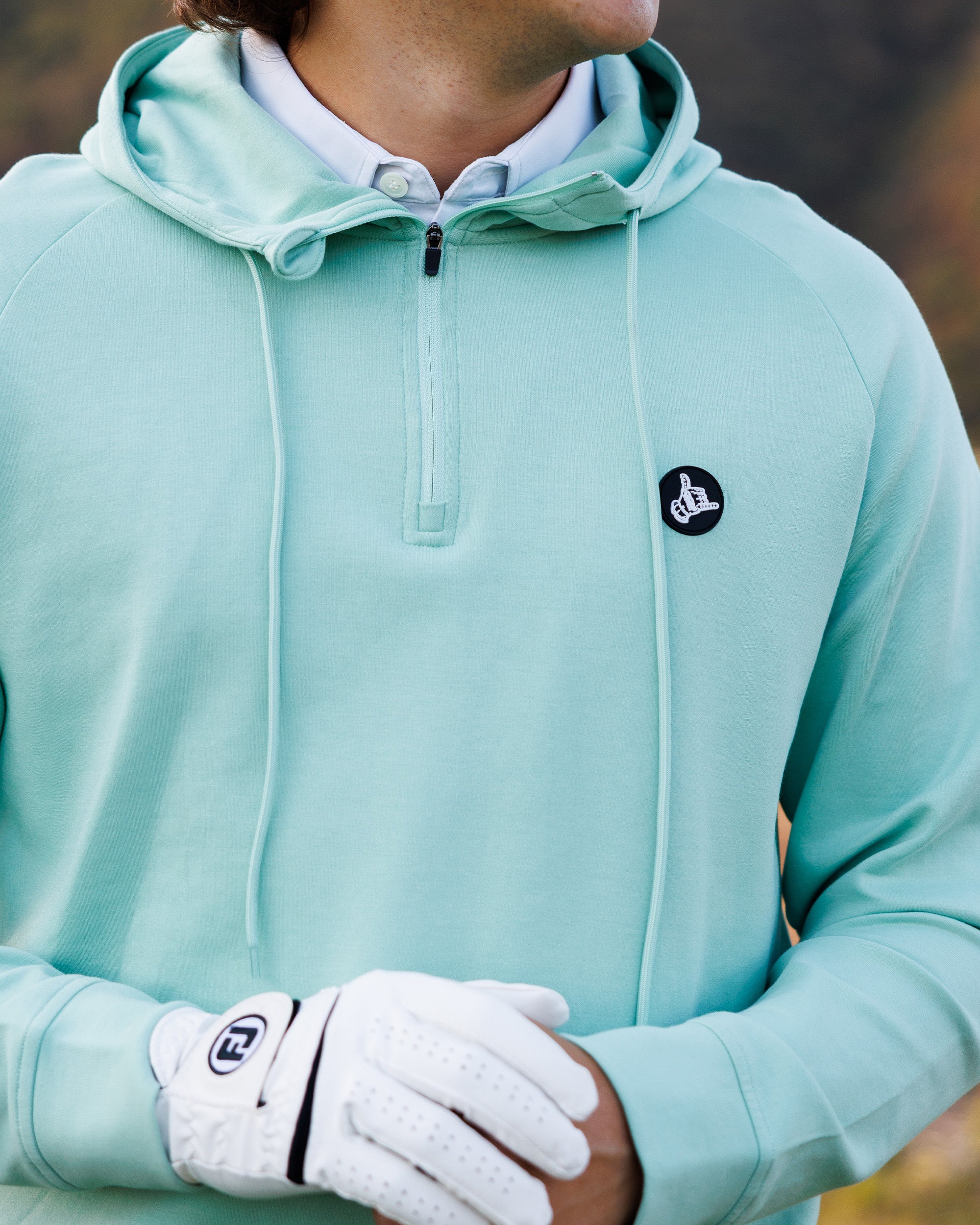 Men's Ultra Q-ZIp Hoodie - Marine