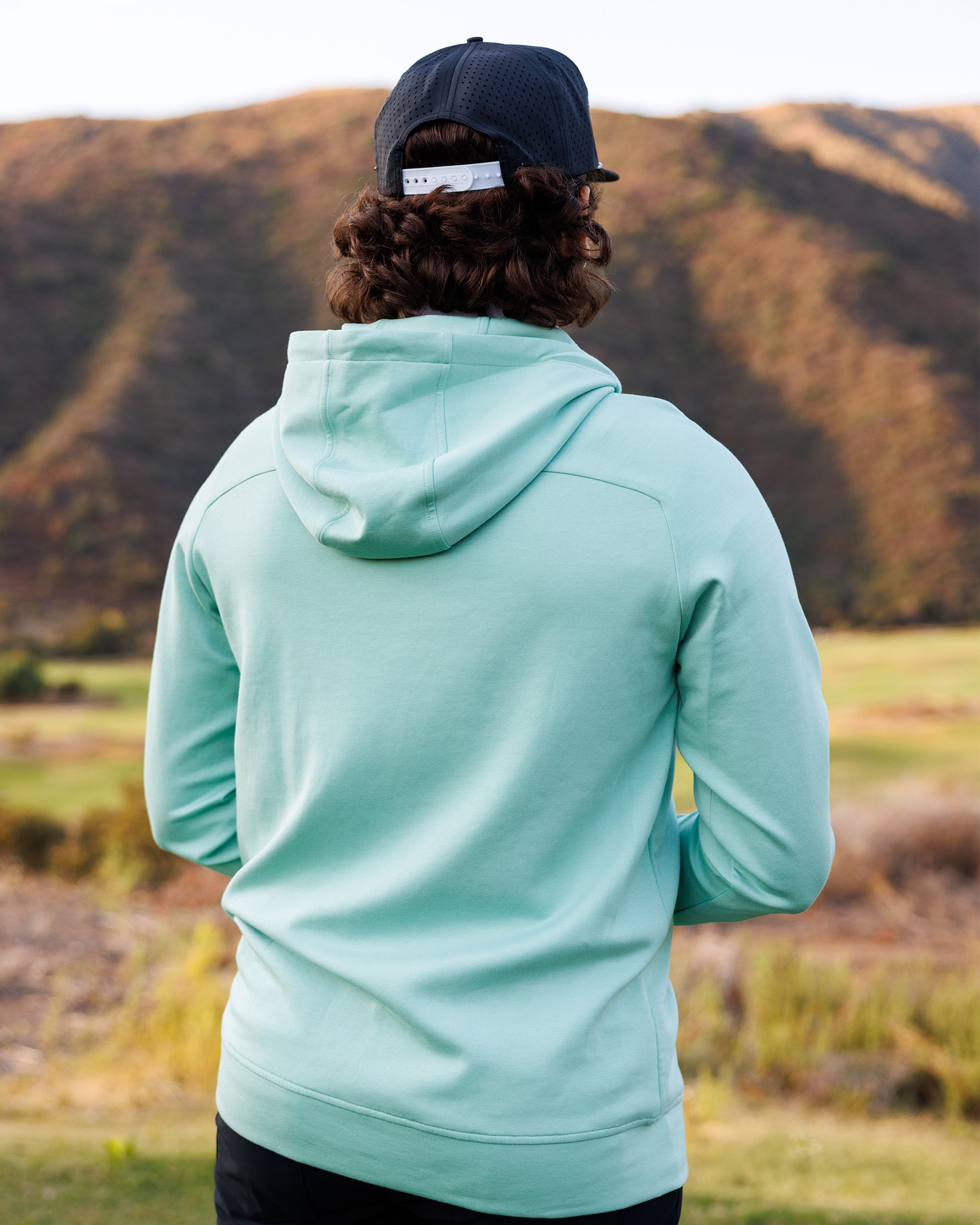Men's Ultra Q-ZIp Hoodie - Marine