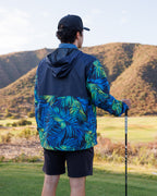 Men's Q-Zip Windbreaker Jacket - Bahama Breeze