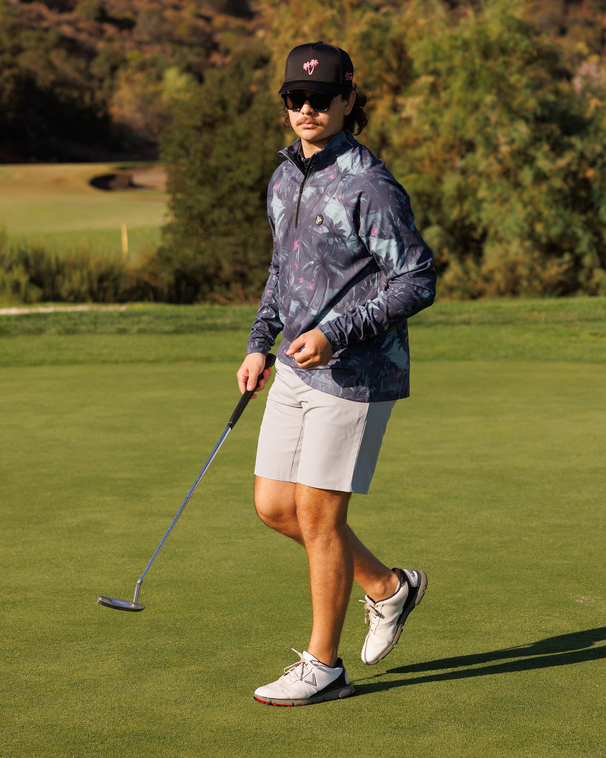 Men's Performance Q-Zip - Monsoon