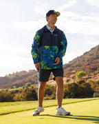 Men's Q-Zip Windbreaker Jacket - Bahama Breeze