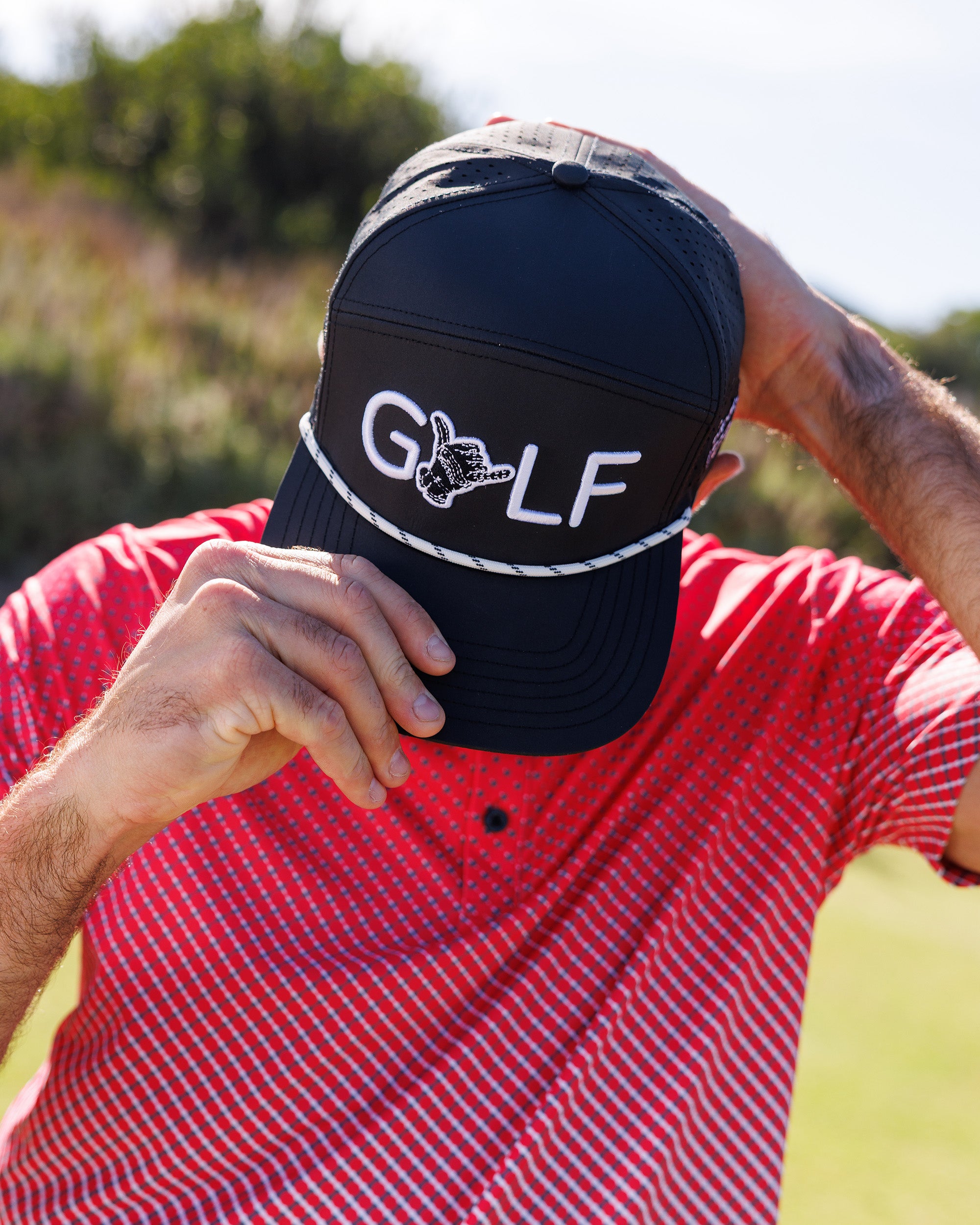 GOLF Snapback Hat - Black