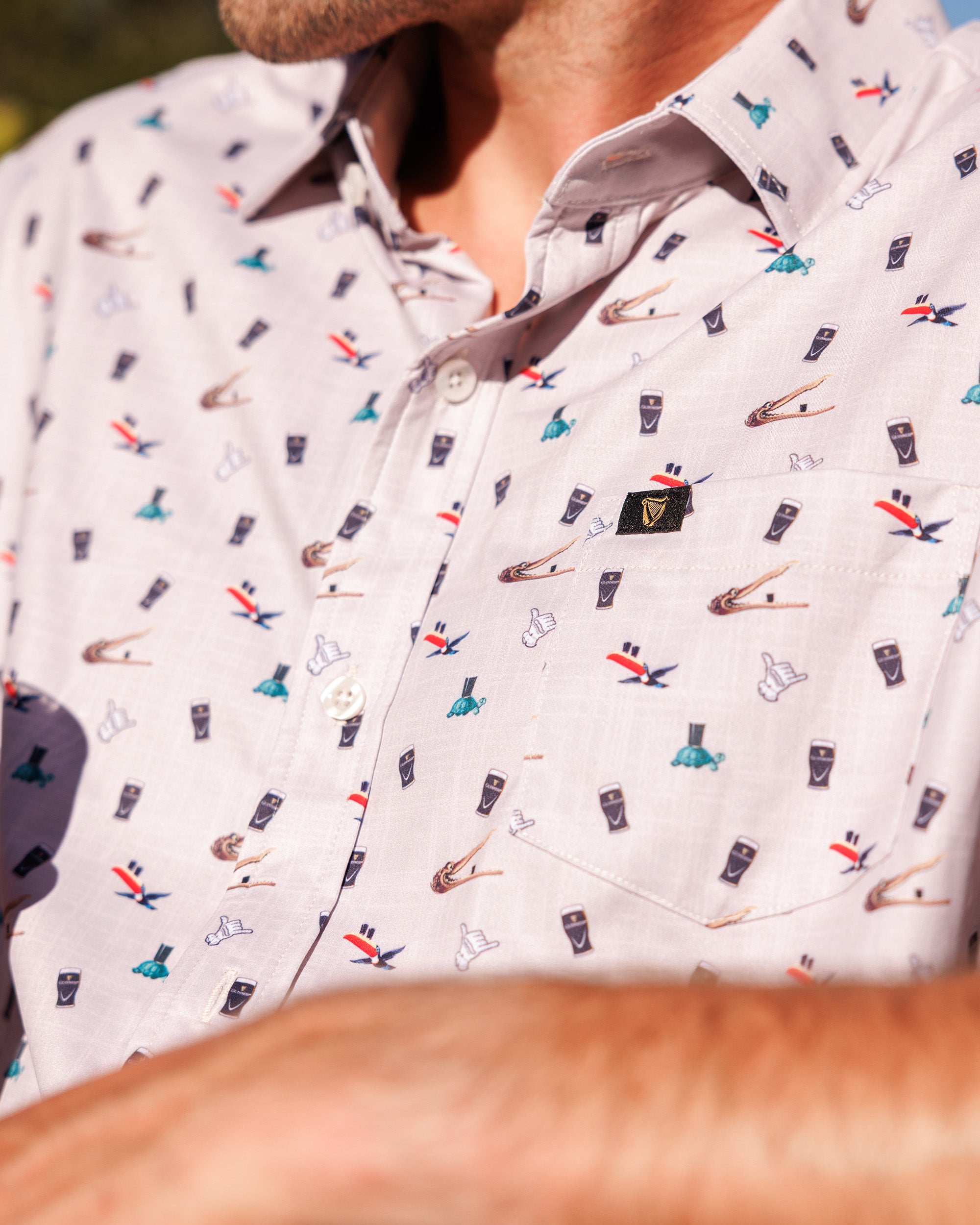 Gilroy's Greatest | Guinness® Button Up 2.0