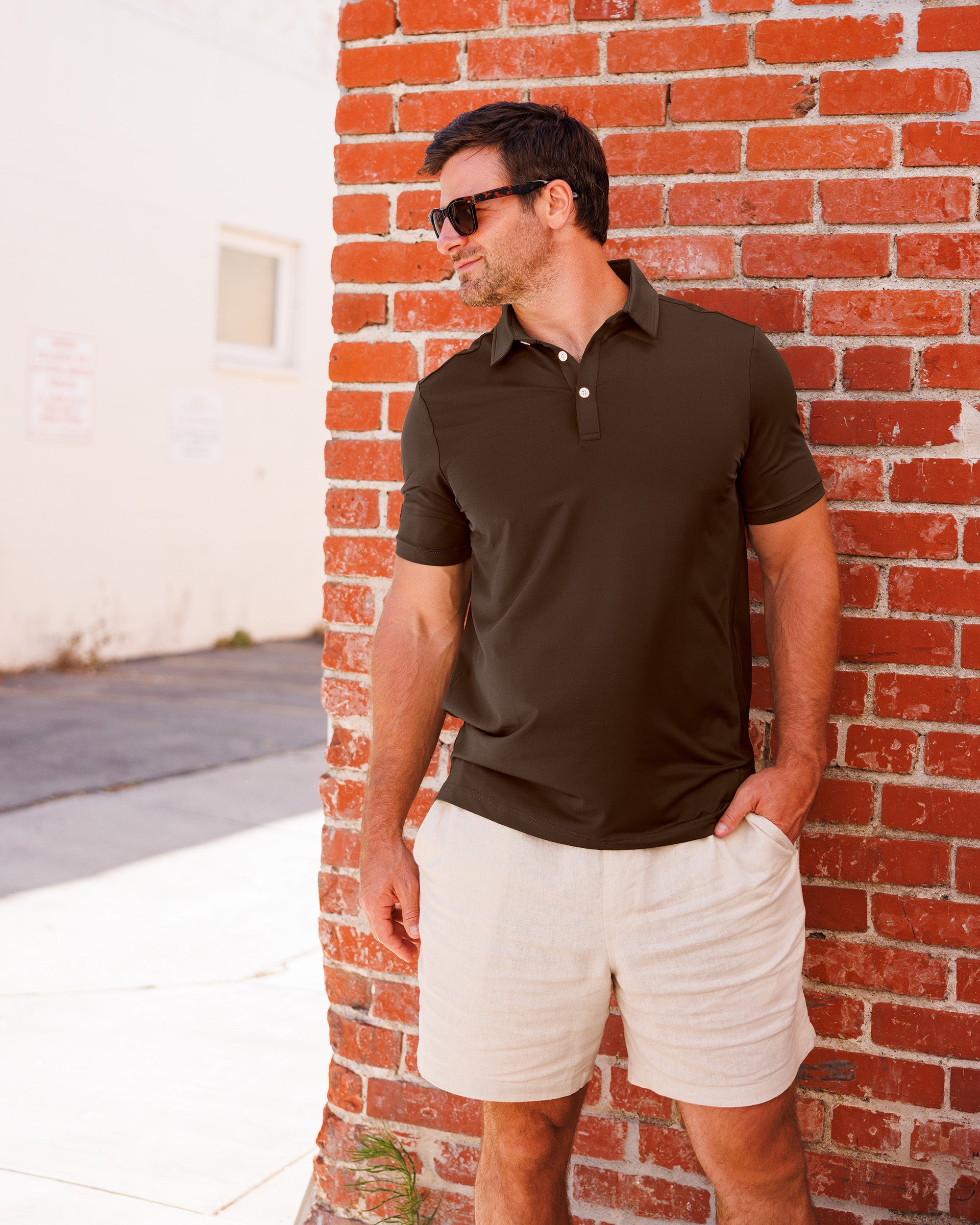 Weekday Polo - Espresso