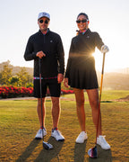 Men's Performance Q-Zip - Blackout