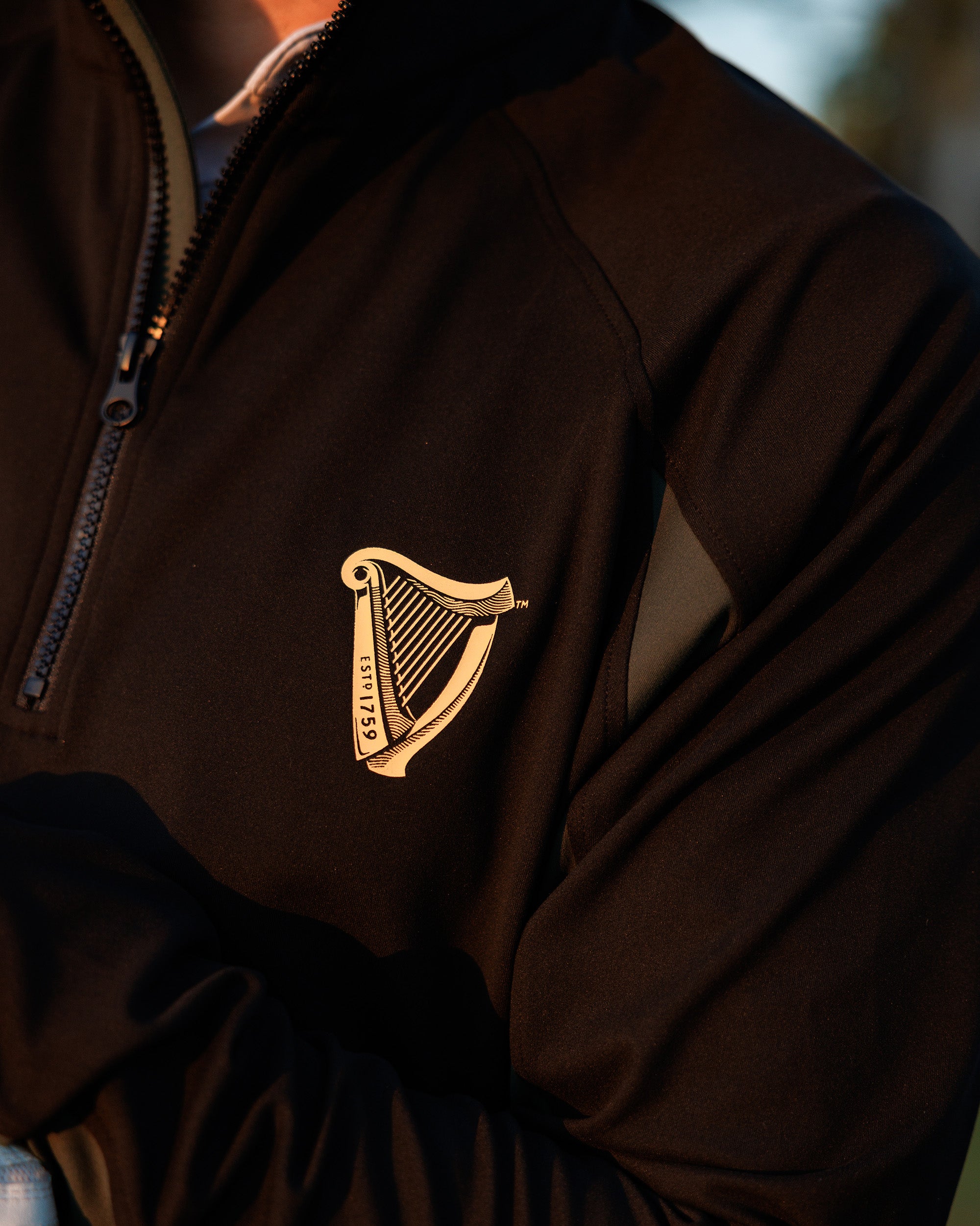 Golden Harp | Guinness® Men's Performance Q-Zip