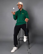 Men's Lightweight Q-Zip - Green Glory