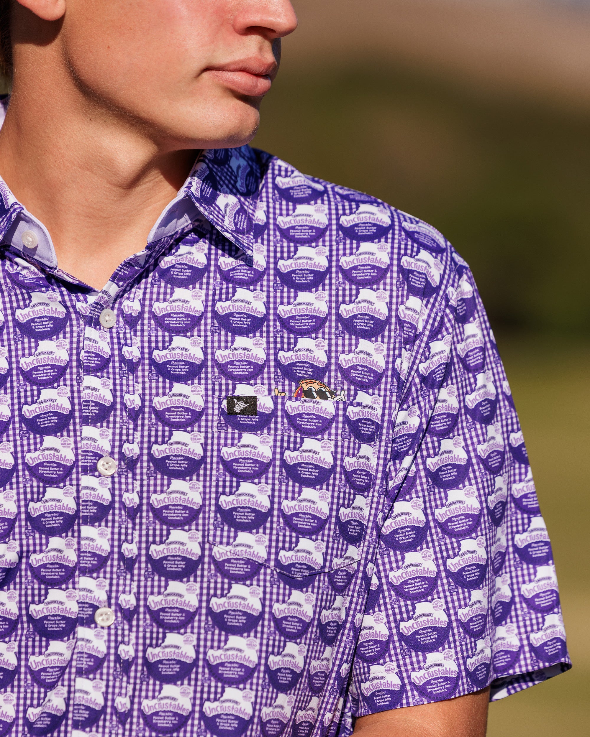 Gimme A Bite | Uncrustables™ Button Up 2.0