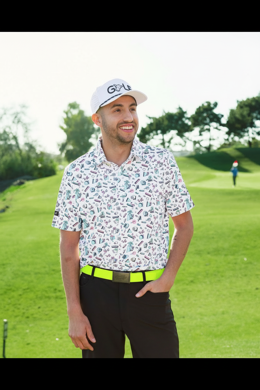 Swagger Stretch Belt - Yellow