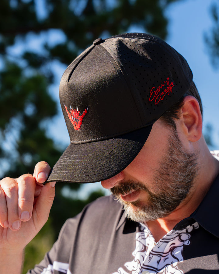 Shaka Snapback Hat - Horns