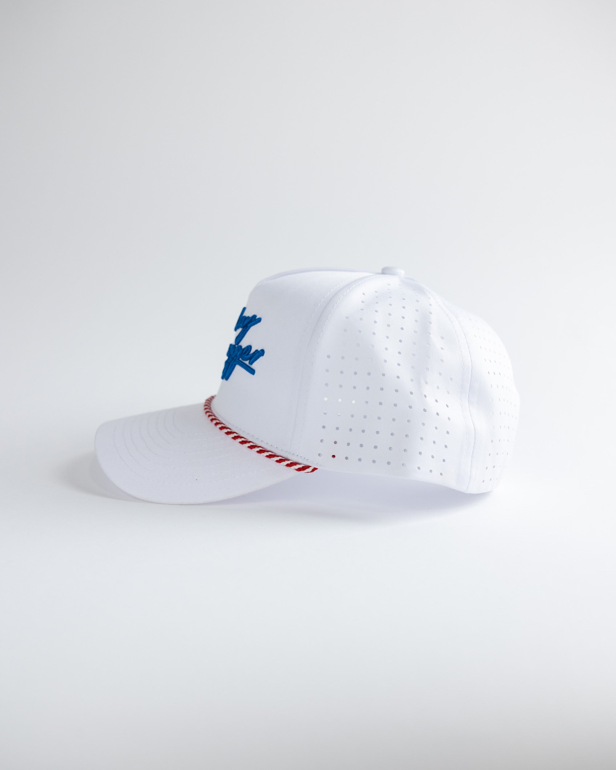 Sunday Swagger red, white, and blue hat