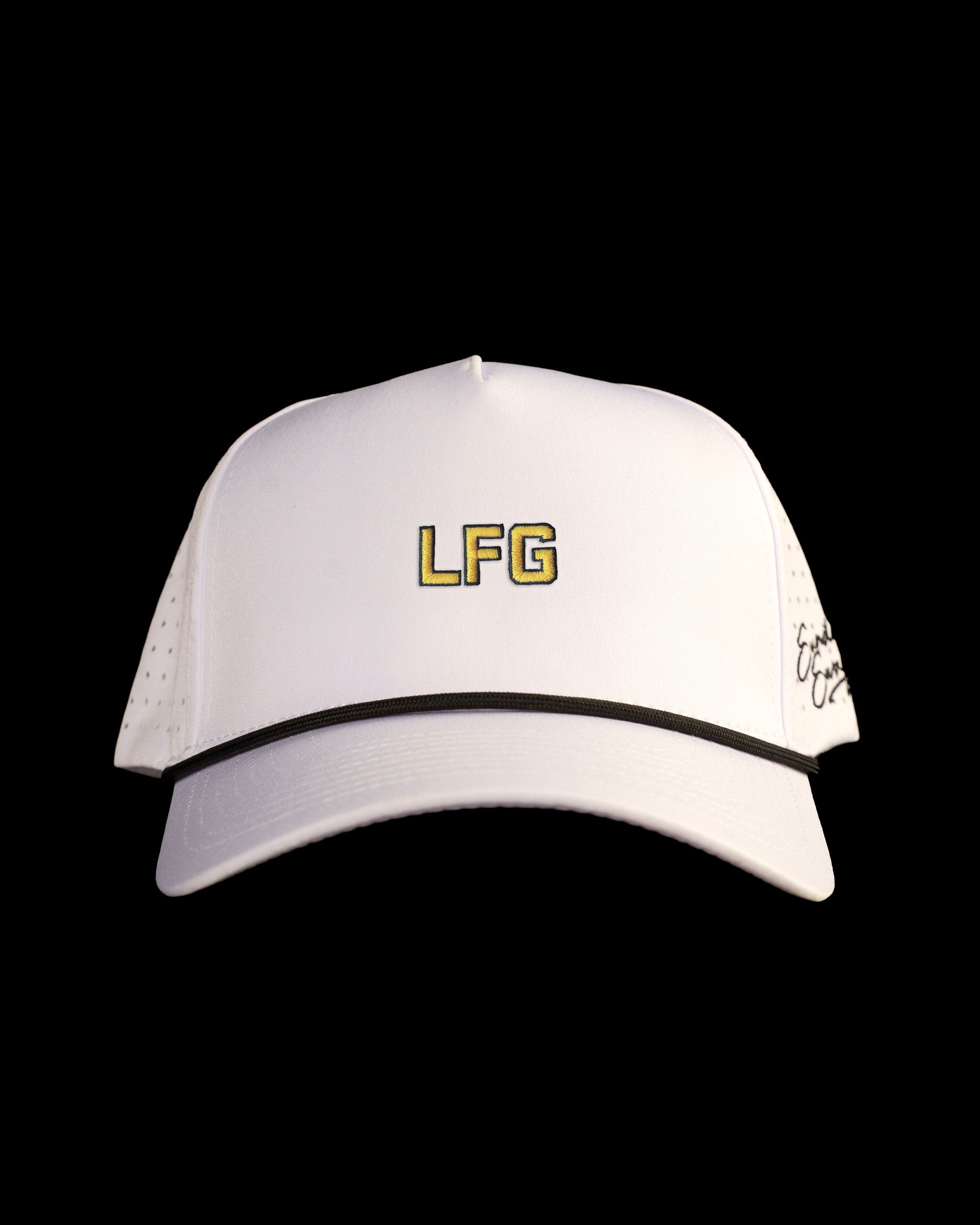 LFG Rope Snapback Hat - White
