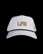 LFG Rope Snapback Hat - White