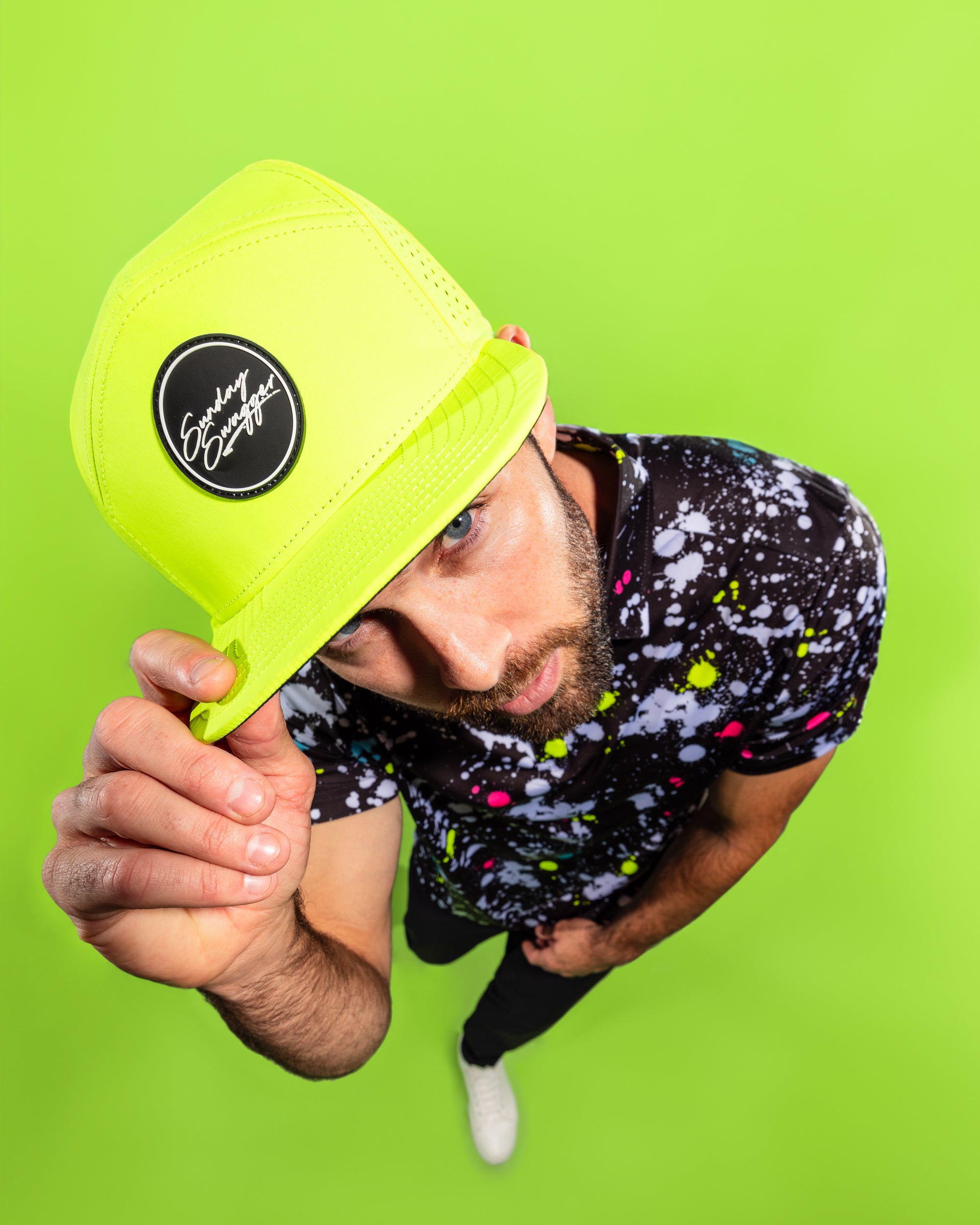 Swagger Flat Bill - Neon Yellow