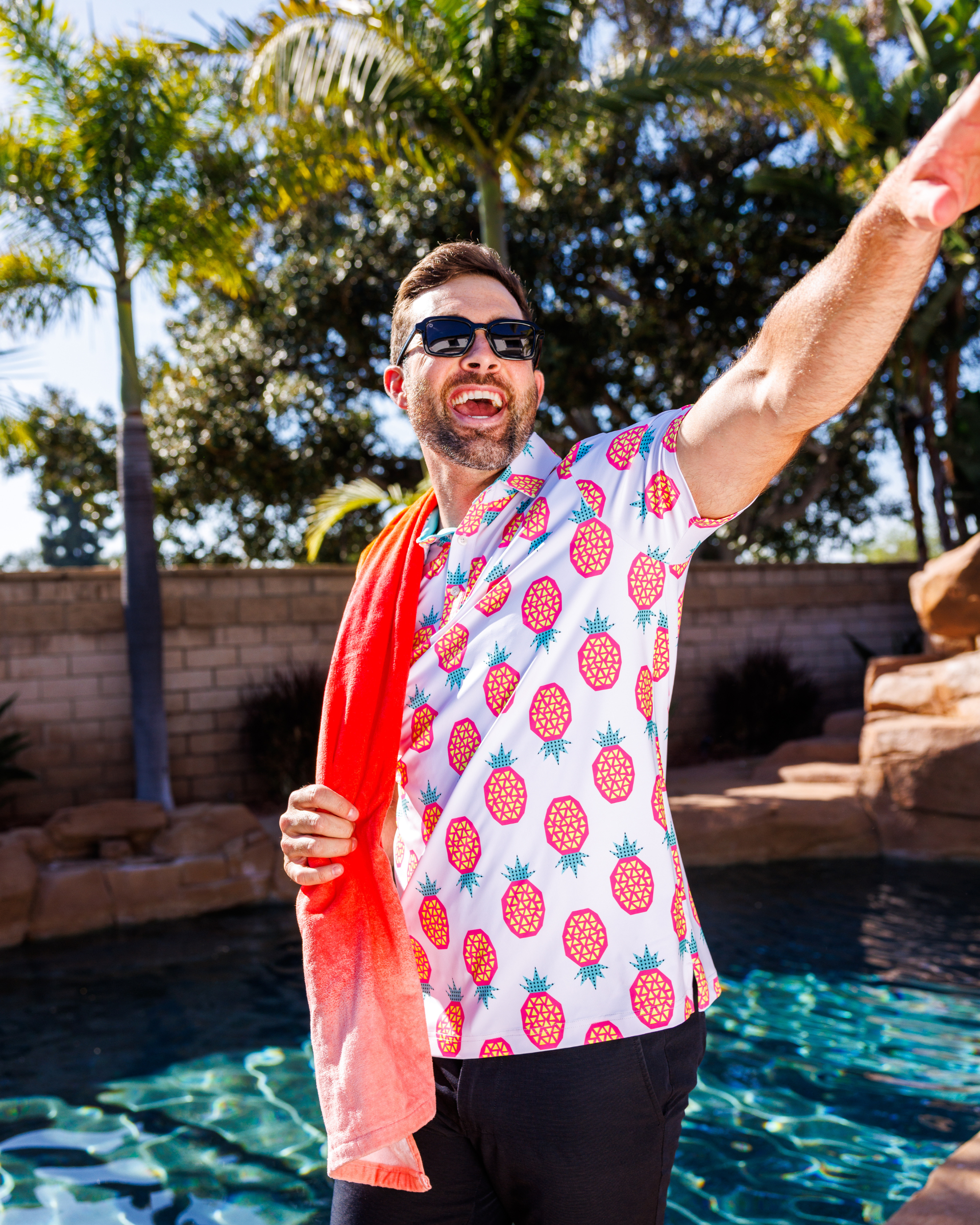 Pineapple Punch | Sunday Swagger Golf Polo Pineapple Punch | Sunday Swagger Golf Polo