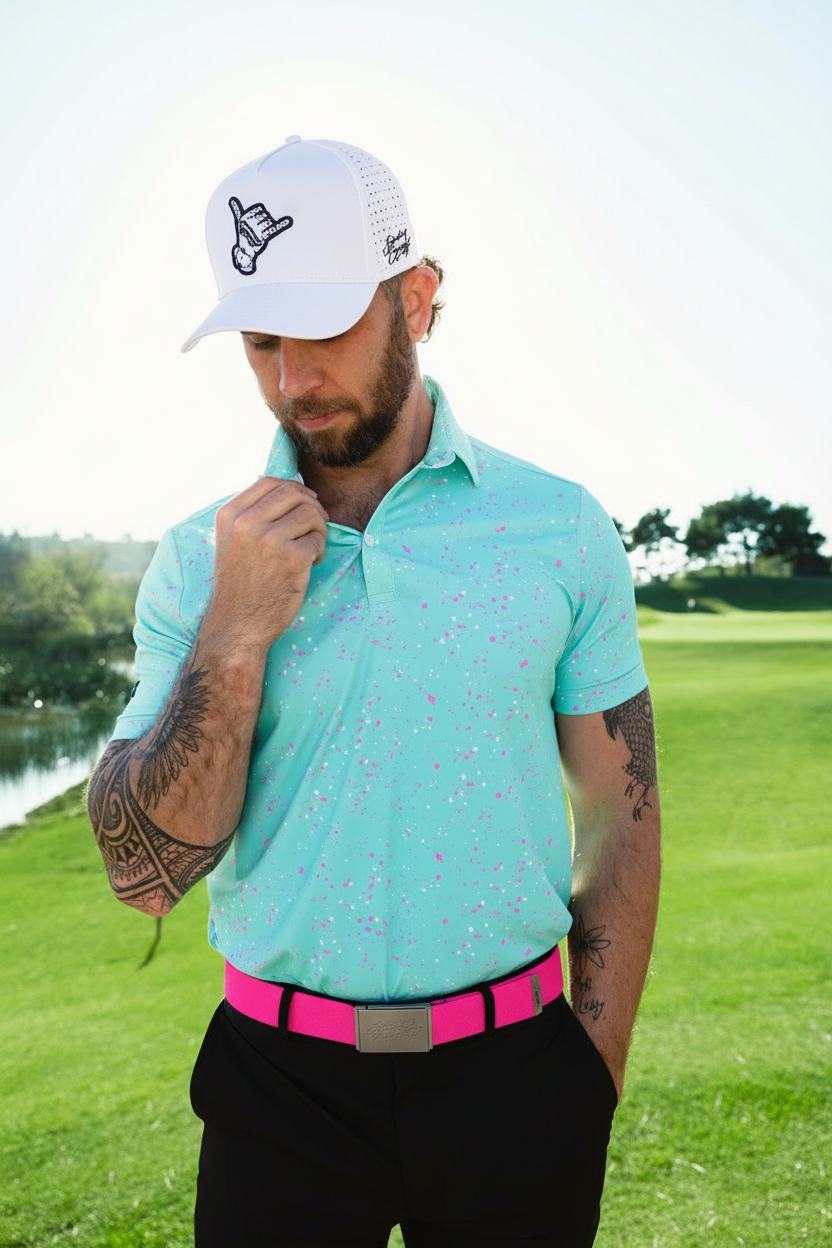 Swagger Stretch Belt - Pink