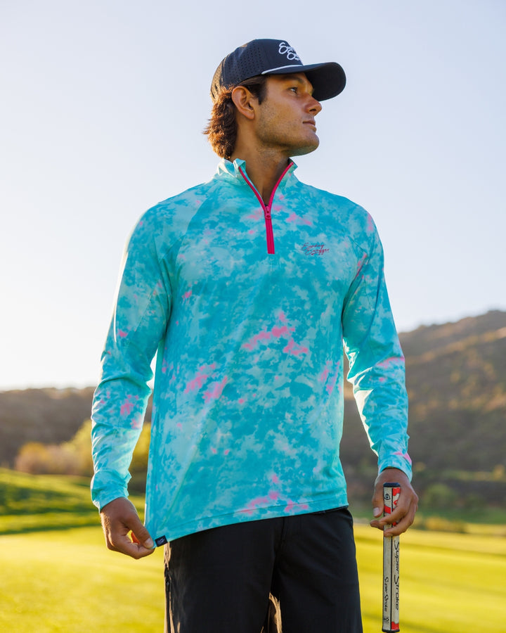 Men's Lightweight Q-Zip - Skyline